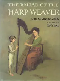 Book cover for The Ballad of the Harp-Weaver.