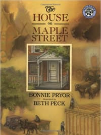 Book cover for "The House on Maple Street"